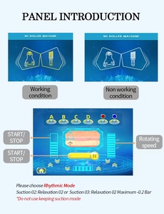เครื่องนวดสูญญากาศลูกกลิ้งกำจัดเซลลูไลท์ <span class=keywords><strong>Norin</strong></span> 2in1เครื่องนวดลดน้ำหนักผิวกระชับ - Product Image 6