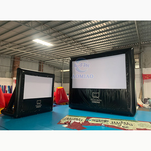 高品質ヒートシール加工PVC屋外大型インフレータブル映画スクリーン（広告用） - Product Image 2