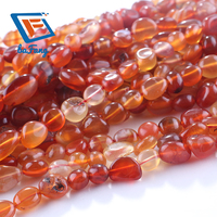 Perles en agate naturelle à la vente chaude, perles en vrac de 6 à 8 mm pour accessoires de bijoux DIY, forme irrégulière