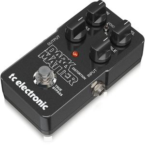 Pedal de Distorsión DARK MATTER de <span class=keywords><strong>TC</strong></span> <span class=keywords><strong>Electronic</strong></span>, Rango Dinámico Extremo Fenomenal, Ecualizador de Dos Bandas, Interruptor de Voz - Product Image 2