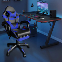 1 pièce, livraison gratuite, chaise de jeu ergonomique en nylon personnalisée avec base en cuir PU