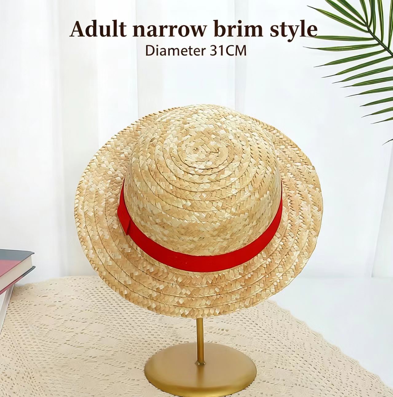 Adult wide brim style Diameter 31cm, brim 8cm