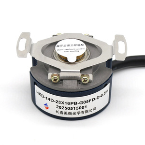 Changchun Yuheng HKD-14D-23X16PB-G05FD-D-0.5m Absolute Encoder 23 <b>Bit</b> Multi Turn Flange Mount Cable Leads - Product Image 3
