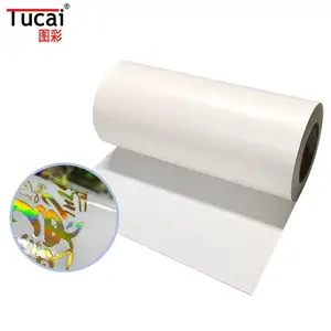 release paper film no glue DTF UV Gold and silver transfer film crystal label AB film UV transfer material