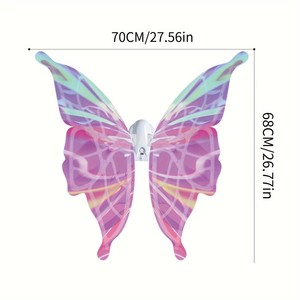 Electric Moving Elf &amp; Fairy Butterfly Wings Light Music Luminous Dancing <strong>Stage</strong> <strong>Prop</strong> for Girls - Product Image 4