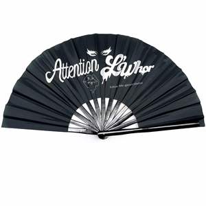 Ventilateurs à main en bambou, polyester et nylon personnalisables en gros - Prix abordables pour les événements et les détaillants - Product Image 6