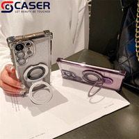 Coques de téléphone magnétiques scintillantes tendance 2025 pour Samsung et pour iPhone, vente en gros