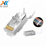 Chine Offre Spéciale prise rj45 connecteur 8P8C RJ45 CAT5 connecteur de réseau de prise modulaire pour câble Cat5e Cat6