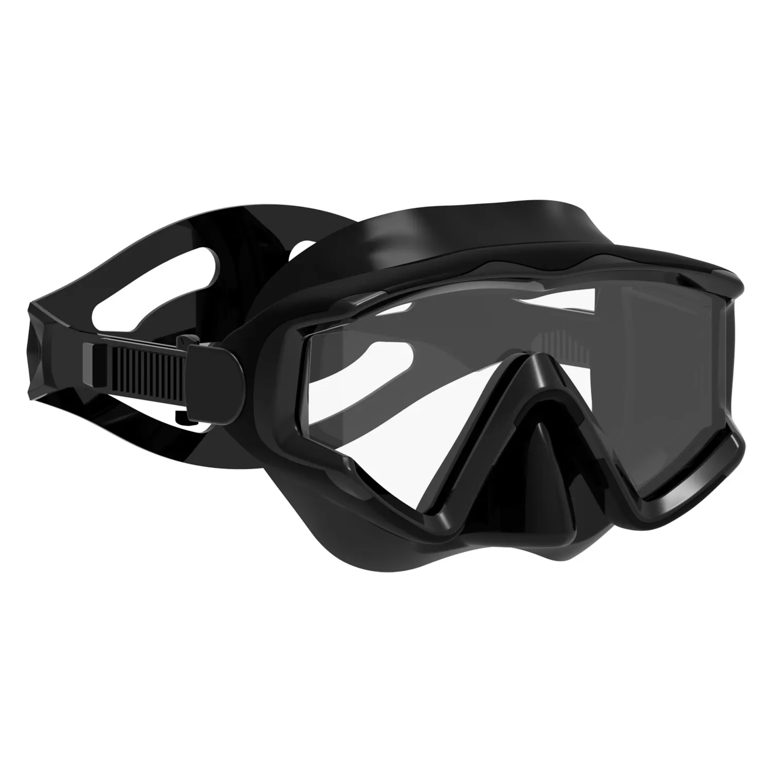 Groothandel Gehard Glas Lens Zwemmasker Snorkeluitrusting Spiegel Professionele Duikbril