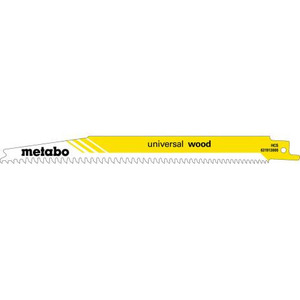 Lame de scie sauteuse universelle pour bois Metabo 631913000 HCS 250mm - Product Image 1