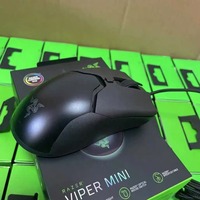 Haohuaxin Version haute qualité vente en gros Standard MINI souris de jeu filaire droite RGB Interface USB 5 boutons pilote exclusif