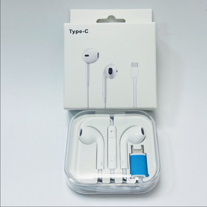 Auriculares con cable tipo C, intraaurales, con micrófono para iPhone 16, 15, Samsung, Huawei, Xiaomi. - Product Image 1