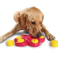 Vente en gros de jouets pour chiens 2023 Cache-patte Traiter Formation de chien Intelligence Puzzle Fuite de nourriture Jouets d'alimentation lente pour chiens et chats
