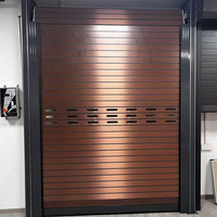 Remote Control Roller Shutter Baja Anti Karat Kustom untuk Pintu Garasi, Toko, Gudang & Toko Komersial