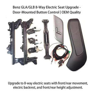 Kit de conversion de sièges électriques haut de gamme pour l'intérieur de voiture, 8 directions, pour conducteur et passager, compatible Mercedes Benz GLA GLB CLA CLB - Product Image 2