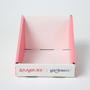Custom Retail Paper Shelf Ready Display <b>Packaging</b> Box Cardboard Corrugated Paper Display Box - Product Image 2