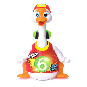 Kids Educational Electric Plastic Music Light Walking Swing Goose Dancing Animal Battery <b>Operated</b> <b>Toy</b> for Baby Birthday Gift - Product Image 2