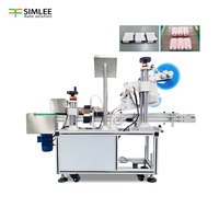 Machine automatique de scellage d'angle et d'étiquetage pour cartons, avec applicateur d'étiquettes anti-démontage pour emballages en bois