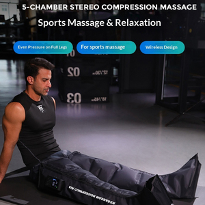 Healthcare Gift Air Wave Leg <b>Massager</b> Full Compression Daily Muscle Relaxation for Foot Calf Knee Thigh EM-F909 Healthcare Gift - Product Image 4