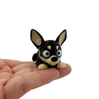 Éxito de Ventas Transfronterizo, Figura de Perro de Animal Crossing Impresa en 3D por FUSEJOY, Tema de Maternidad, Decoración Creativa para el Hogar y la Oficina, Regalo