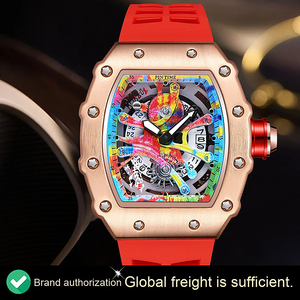 <span class=keywords><strong>Reloj</strong></span> <span class=keywords><strong>de</strong></span> Lujo para Hombre <span class=keywords><strong>de</strong></span> Marca Suiza <span class=keywords><strong>de</strong></span> <span class=keywords><strong>Alta</strong></span> <span class=keywords><strong>Gama</strong></span>, Impermeable, Estilo Mecánico Transfronterizo, <span class=keywords><strong>Reloj</strong></span> <span class=keywords><strong>de</strong></span> Cuarzo con Encanto <span class=keywords><strong>de</strong></span> Grafiti y Aleación - Product Image 3