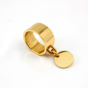 316L Stainless Steel Women Jewelry 10mm Wide Cocktail Can Engrave <strong>Ring</strong> Polish Silver Color Round Charm <strong>Rings</strong> <strong>Size</strong> 6 7 8 9 10 <strong>11</strong> - Product Image 3