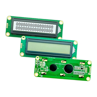 Modul LCD Karakter Monokrom SCCdisplay COB 1602A-1 dengan Antarmuka Positif FSTN 16x2 IIC 5V/3V, Laris Terjual