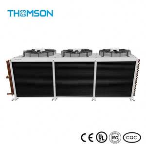 Condenseur de réfrigération peu encombrant de type V condenseur refroidi par air à faible bruit pour unité de condenseur de compresseur - Product Image 2