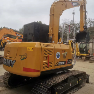 Excavadora usada original de China Precio bajo de segunda mano SANYSY26U SY35U SY55C SY60C SY75C SanySY75C SanySY75C - Product Image 1