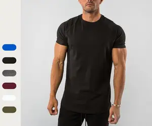OEM Service Custom Logo Heavyweight Men's Summer T-shirt Casual Fashion Style Standard Fit Wholesale High Quality Comfort Fabric