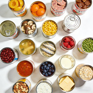 Macchina Sigillatrice e Tappatrice Semi-automatica Moonpack TCS-180 per Lattine di Lychee Nero, <span class=keywords><strong>Salmone</strong></span>, Manzo, Pomodoro, Vongole e Asparagi - Product Image 2