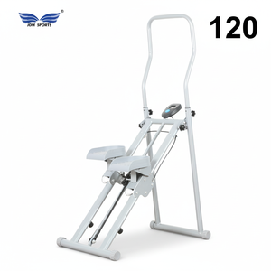 อุปกรณ์ออกกำลังกายเหล็ก JDM เครื่องปีนเขาแบบนั่ง ซิทอัพ สเต็ปปิ้ง สเตียร์ คลิมเบอร์ ปรับระดับได้ กันลื่น พับเก็บได้ - Product Image 1