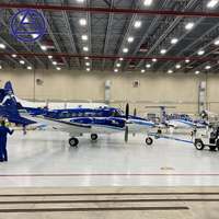 Hangar d'avion préfabriqué en structure métallique SAFS, grande portée, pour le stockage d'avions