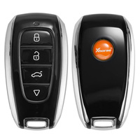 XSSBR0EN Xhorse XM38 Clé de voiture universelle à 4 boutons, télécommande de proximité Keyless Go pour programmateur VVDI