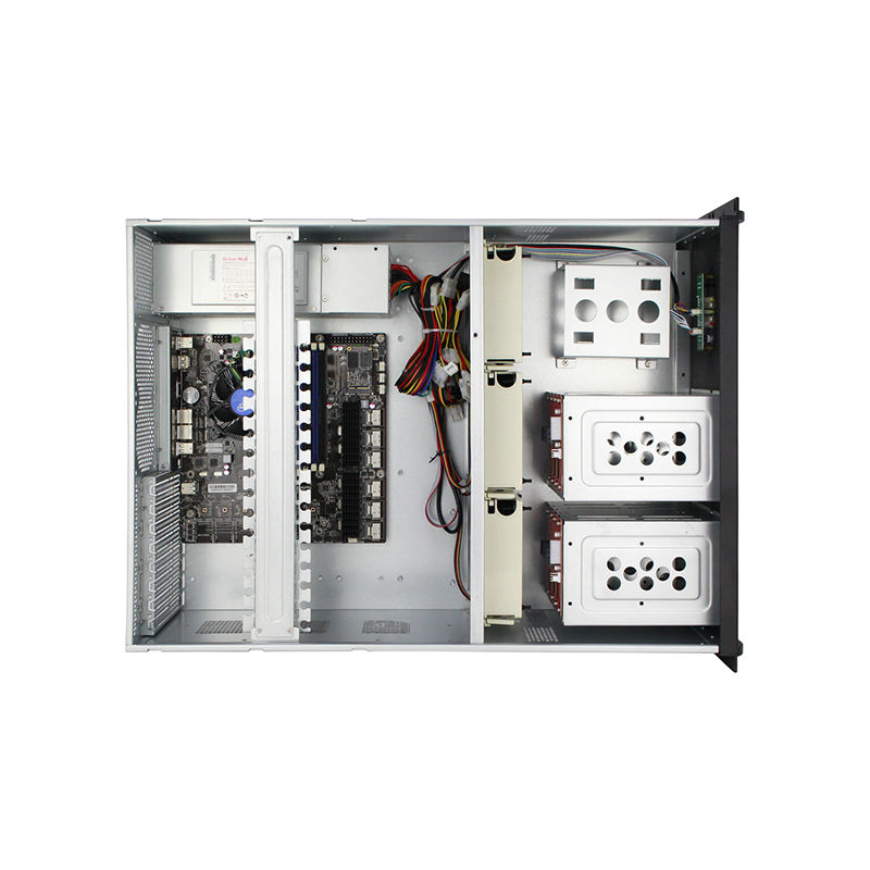 Toploong 4U Server Case with 12gb/s SATA/SAS/NVME Backplane