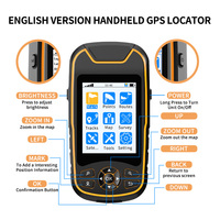 Navigateur GPS portable A8 avec enregistrement de points de repère et suivi de tracé pour la navigation en extérieur et le travail sur le terrain