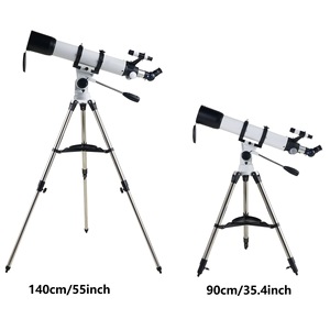 Refracting Telescope 90mm Aperture 140cm Tripod Astronomical Observation - Product Image 1