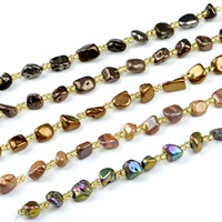Perles en vrac de géodes druzy naturelles de forme irrégulière 6-10mm, électroplaquées colorées, pour la fabrication de bijoux bruts, certifiées Chine, prix d'usine, nouveauté