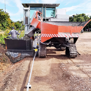 Máquina pavimentadora de bordillos de hormigón de corte preciso con perilla de microajuste de guía de borde láser <span class=keywords><strong>para</strong></span> frenar el Distrito Histórico - Product Image 1