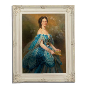 Châu Âu Phong Cách Nổi Tiếng Hình Chân Dung Sơn Dầu Sinh Tác Trên Vải Nghệ Thuật Ban Đầu Với Top Bảo Tàng Chất Lượng Vàng Khung Tường Nghệ Thuật - Product Image 3