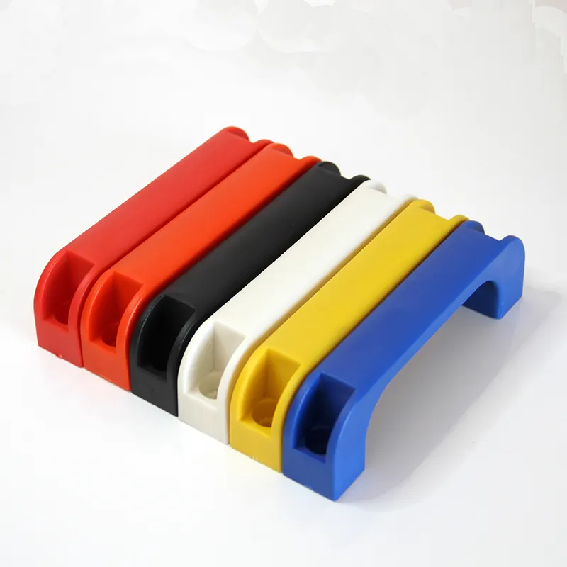 פלסטיק ABS שחור רב צבע U בצורת גשר תעשייתי מכאני ניילון קבוע ידית 117mm למשוך ידית