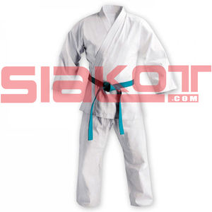 Ropa de artes marciales para hombre, traje de karate, uniforme blanco, alto - Product Image 1