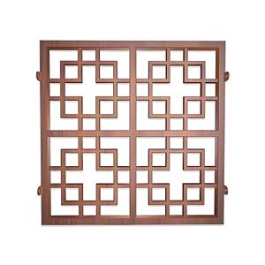 Tùy chỉnh Retro màn hình nhôm hợp kim nhôm lưới tản nhiệt phân vùng cửa sổ nhôm Cửa Sổ Hoa - Product Image 1