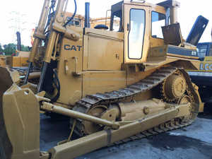 Bulldozer Cat Caterpillar D7r Usado Japón Original Buen estado Bulldozer sobre orugas pequeño a la venta con buenos componentes de bomba de motor - Product Image 2