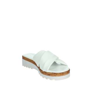 Cinzia Soft Women's Low Wedge <b>Sandals</b> White IAF22974 - Product Image 4