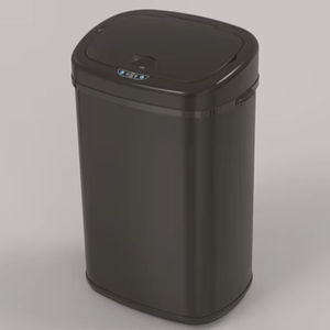 Bote de <span class=keywords><strong>basura</strong></span> de plástico 58L más vendido de fábrica, nuevo <span class=keywords><strong>sensor</strong></span> automático inteligente eléctrico del fabricante, bote de <span class=keywords><strong>basura</strong></span> inteligente sin contacto - Product Image 1