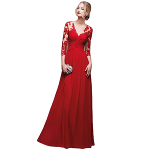 Nouvelle <span class=keywords><strong>Robe</strong></span> de Mariée et de Soirée Élégante en Satin et Dentelle, Coupe A-Line Longue, Taille Naturelle, Collection Été 2026 pour Femme - Product Image 1