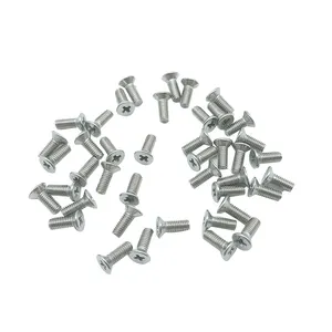 High Quality Factory Direct Supply Customized DIN965 Stainless Steel SS304 316 Philips Flat Csk Head Machine Screw M2M3M4M5M6M8