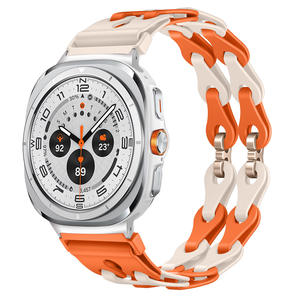 Pulsera hueca de moda Correa de reloj de silicona creativa para <span class=keywords><strong>Samsung</strong></span> Galaxy Watch <span class=keywords><strong>Ultra</strong></span> 47mm Watch Band - Product Image 6