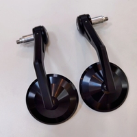 Nouveau rétroviseur universel pour guidon de moto, haute qualité, en alliage d'aluminium CNC, emballage en boîte, compatible 10mm/8mm